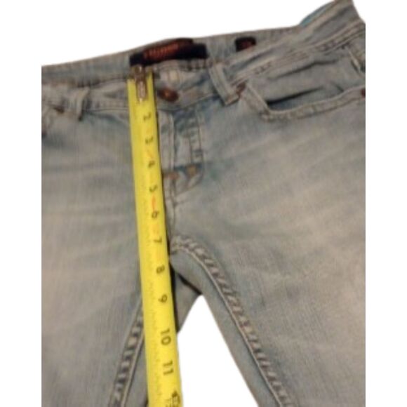 Vigoss Women's Size 7/8 Light Blue Capri's - Picture 4 of 10